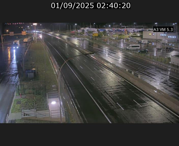 Traffic live webcam Luxembourg Aire de Berchem - A3 - BK 5 - direction France