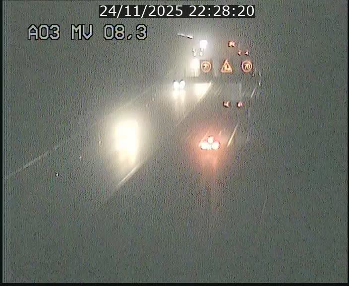 Webcam Autoroute après la Croix de Bettembourg en direction de Luxembourg sur l'A3