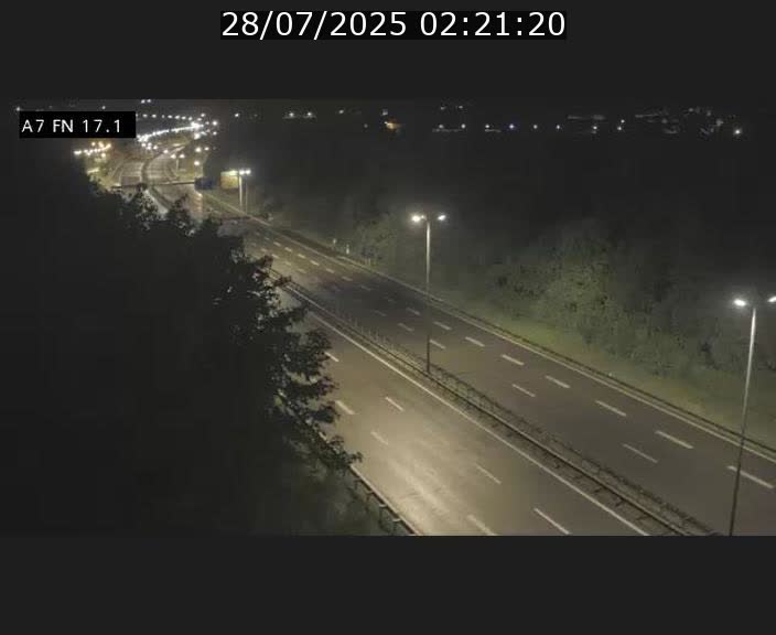Caméra trafic Luxembourg - A7, Merscherbierg direction Mersch