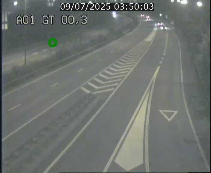 Traffic live webcam Luxembourg Croix de Gasperich - A1 direction Kirchberg - BK 0.3