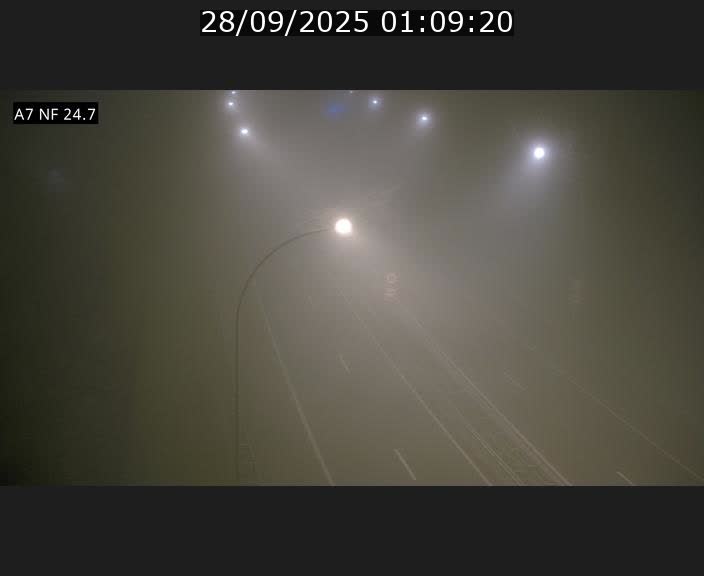 Caméra trafic Luxembourg - A7, Schieren direction Mersch