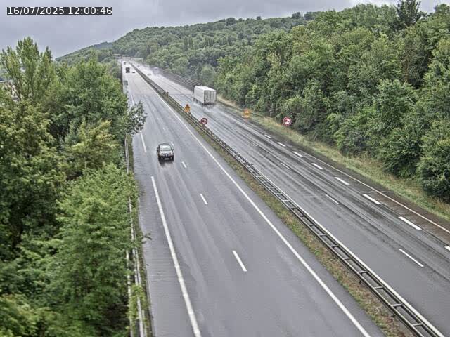 Caméra autoroute France - A30, Hayange direction Metz