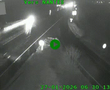 Webcam N147 au nord de Poitiers et à la jonction avec la A10