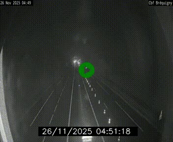 Webcam sur le périphérique de Rennes (N136) à hauteur du quartier Bréquigny, au sud de la ville