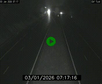 Webcam sur le périphérique de Rennes (N136) à hauteur de Tizé, à l'est de la ville