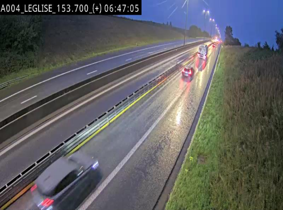 Webcam autoroute E411 à hauteur de Léglise, en direction de Luxembourg