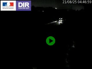 Webcam sur la Nationale 201 à hauteur de la sortie Chambéry-Nord, avant à la jonction entre l'A41 et l'A43, en direction de Lyon