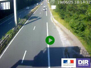 Webcam sur la nationale N90 à Gilly-sur-Isère, en direction et à proximité d'Albertville