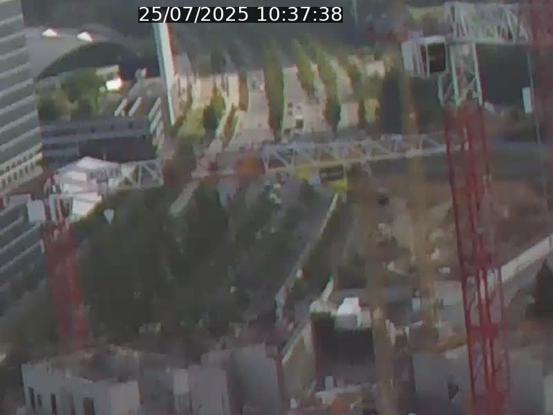 Webcam sur l'avenue John Fitzgerald Kennedy (N51) avec vue orientée vers le Findel