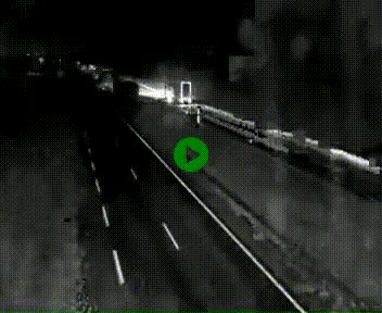 Webcam à hauteur de Vert-en-Drouais sur la N12, en périphérie de Dreux. Vue orientée vers Alençon