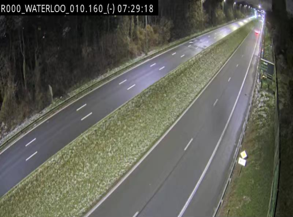 Webcam autoroute Belgique - Waterloo - R0 (ring de Bruxelles) - BK 12.3