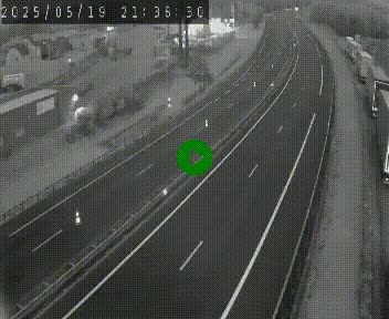 Caméra autoroute A75 à hauteur du col du rocher blanc en direction de Montpellier