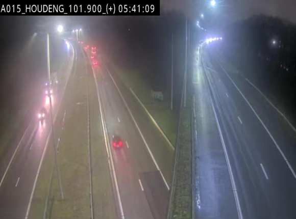 Webcam autoroute Belgique - Houdeng-Goegnies - Jonction E19/E42 direction Tournai/Mons - BK 101.85