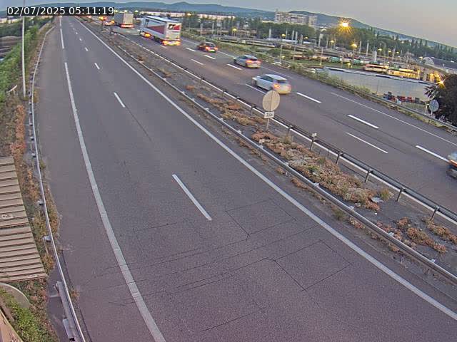 Caméra autoroute France - A31, Yutz direction Metz