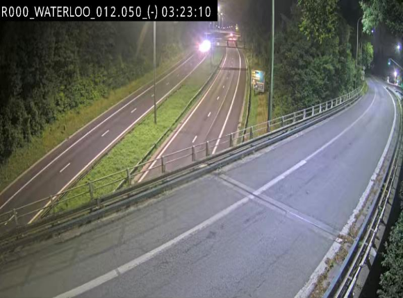 Webcam autoroute Belgique - Waterloo - R0 (ring de Bruxelles) - BK 12.3
