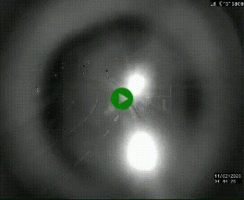 Webcam au carrefour de la croisade, à la jonction entre la N22 et la N320, avant le poste de douane franco-andorrane. Webcam à 1790 mètres d'altitude