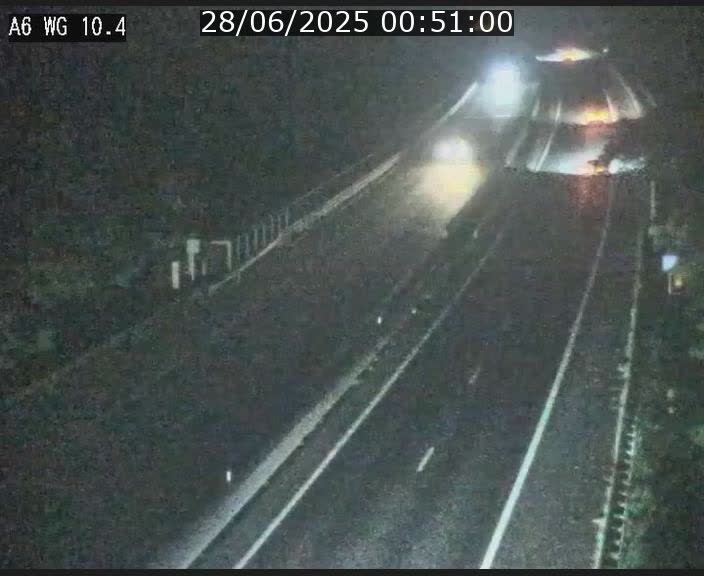 Traffic live webcam Luxembourg Mamer - A6 - BK 10.4 - direction Luxembourg/France/Allemagne