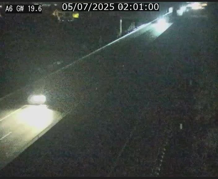 Traffic live webcam Luxembourg - Steinfort - A6 - BK 19.6 - direction Belgique