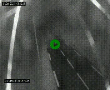 Webcam dans les Pyrénées Atlantique au niveau du col d'Urdos et du fort du Pourtalet sur la N134, en direction du Col et du tunnel du Somport, à 765 mètres d'altitude