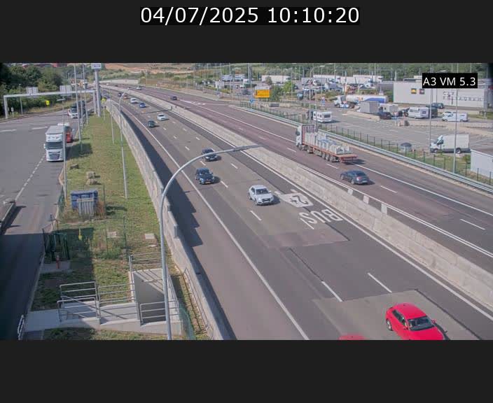 Traffic live webcam Luxembourg Aire de Berchem - A3 - BK 5 - direction France