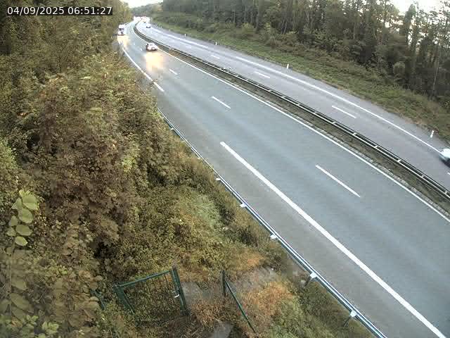 Caméra autoroute France - N52, Crusnes vers Belgique, Luxembourg