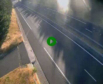 Caméra autoroute A75 à hauteur du col des Issartets en direction de Montpellier