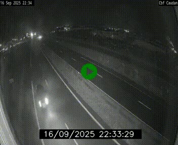 Webcam sur la N165 à hauteur de Caudan, dans le Morbihan.