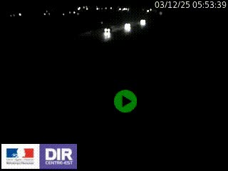Webcam routière sur la RN6 à Auxerre, à hauteur de la sortie Monéteau, en direction de l'A6 (Gurgy)