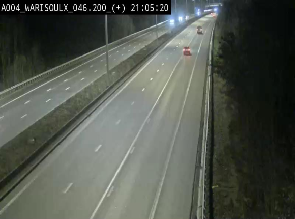 Webcam autoroute Belgique - Warissoulx - E411 - BK 46.2