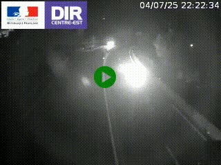 Caméra sur la Nationale 90 (N90) à La Léchère, en direction et à proximité d'Albertville
