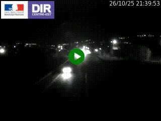 Caméra autoroute à Saint-Etienne (Les Littes) à hauteur du Ikea Saint-Etienne sur l'A72 en direction de Roanne