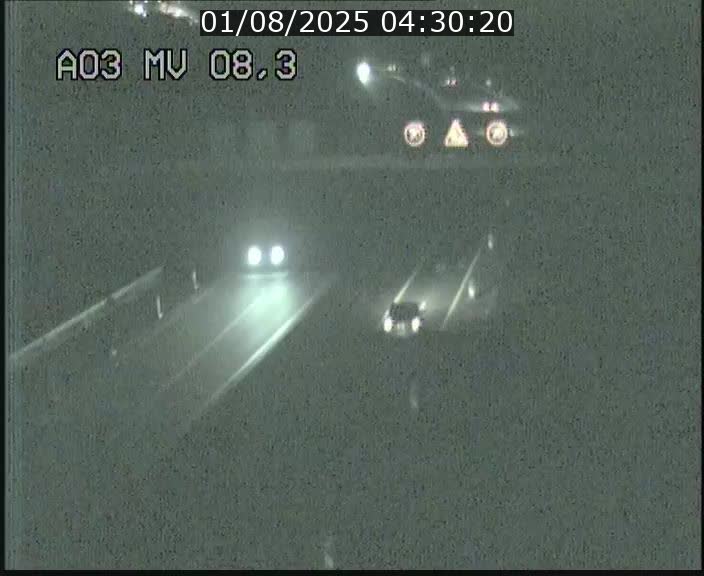 Webcam Autoroute après la Croix de Bettembourg en direction de Luxembourg sur l'A3