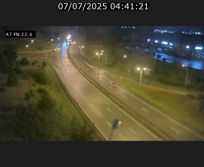 Caméra trafic Luxembourg - A7, Colmar-berg direction Mersch