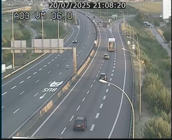 Traffic live webcam Luxembourg Aire de Berchem - A3 - BK 6 - direction France