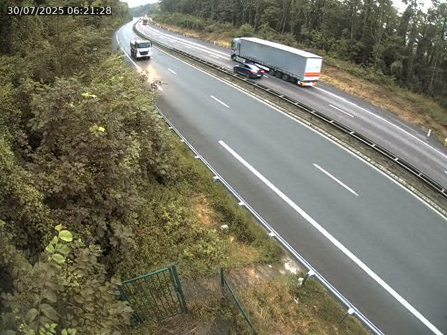 Caméra autoroute France - N52, Crusnes vers Belgique, Luxembourg
