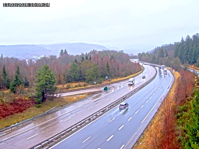 Caméra autoroute France - N57, Côte de la demoiselle direction Remiremont