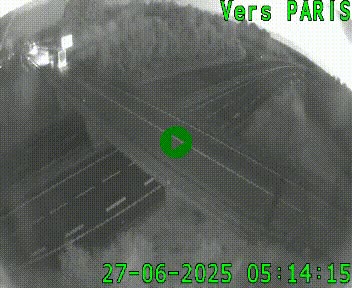Clone of Caméra routière sur l'autoroute A20 au nord de Limoges, à la jonction avec la N520. Vue orientée vers Paris