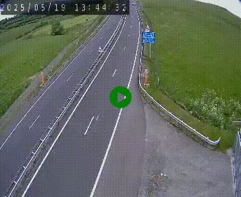 Caméra autoroute A75 à hauteur du col de la Fageole en direction de Clermont-Ferrand