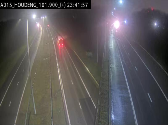 Webcam autoroute Belgique - Houdeng-Goegnies - Jonction E19/E42 direction Tournai/Mons - BK 101.85