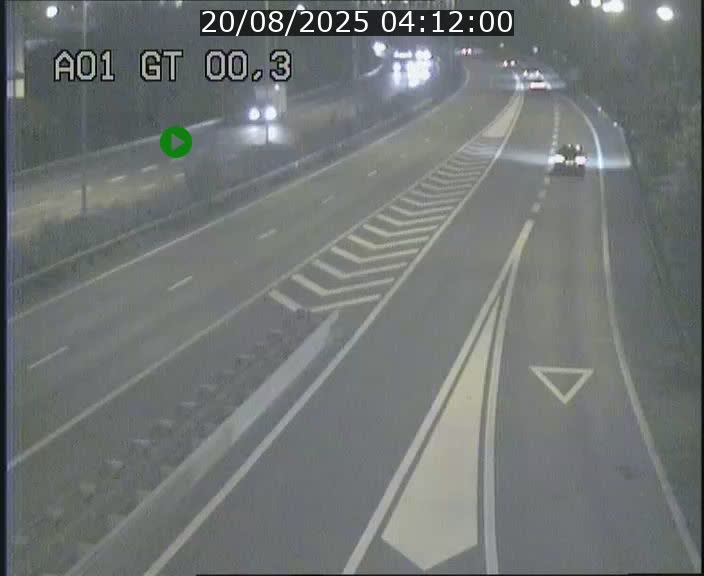 Traffic live webcam Luxembourg Croix de Gasperich - A1 direction Kirchberg - BK 0.3