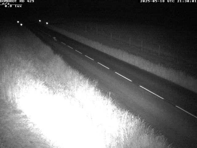 Webcam à Dombrot-le-Sec dans le département des Vosges sur la D429 à 407 mètres d'altitude