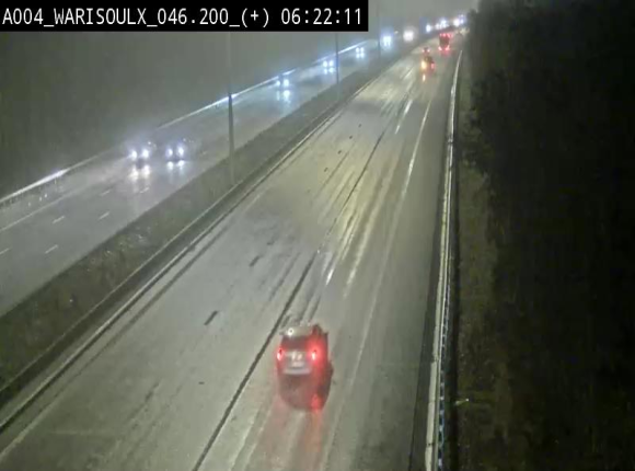 Webcam autoroute Belgique - Warissoulx - E411 - BK 46.2