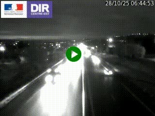 Caméra autoroute à Saint-Etienne (Les Littes) à hauteur du Ikea Saint-Etienne sur l'A72 en direction de Roanne