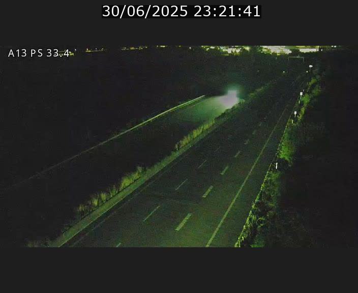 Webcam trafic sur A13 à hauteur de Mondorf-les-Bains en direction d'Altwies