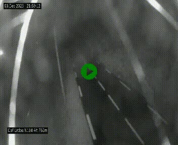 Webcam dans les Pyrénées Atlantique au niveau du col d'Urdos et du fort du Pourtalet sur la N134, en direction du Col et du tunnel du Somport, à 765 mètres d'altitude