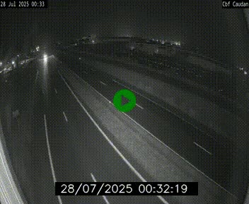 Webcam sur la N165 à hauteur de Caudan, dans le Morbihan.