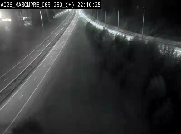 Webcam E25 (A26) à Mabompré. Vue orientée vers le Luxembourg
