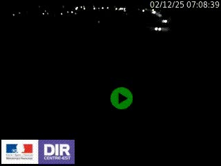 Webcam routière sur la RN6 à Auxerre, à hauteur de la sortie Monéteau, en direction de l'A6 (Gurgy)