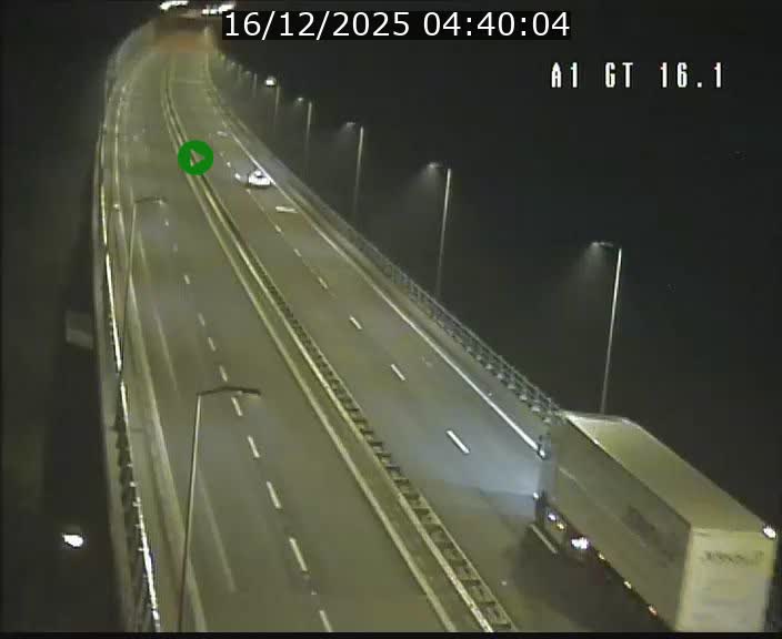 Traffic live webcam Luxembourg Niederanven - A1 direction Allemagne - BK 16.1
