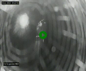 Webcam routière à la fin de la N10, en périphérique ouest d'Angouleme, proche de la jonction avec l'A10